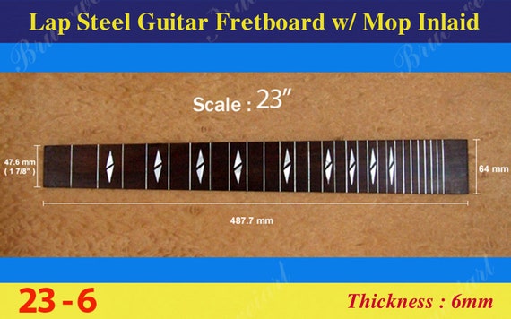 Lap sale steel fretboard