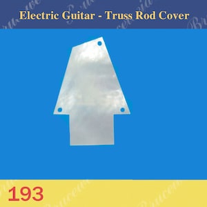Free Shipping Handmade FrIbanez Jem Electric Guitar MOP Truss Rod Cover, Bruce Wei (193)