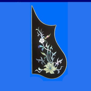 Mandolin Rosewood Pickguard, MOP & Abalone Inlay, Bruce Wei (150)