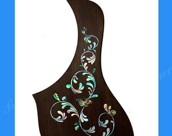 Fit Taylor 517e Guitar Rosewood Pickguard, MOP & Abalone inlay, Bruce Wei ( 715 )