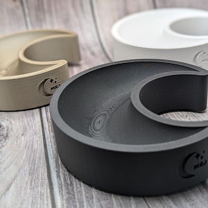 3D gedruckte Crescent Moon Schmuckschale | Moderne Schmuckschale