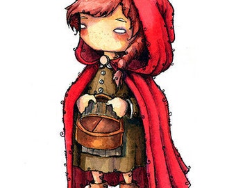 little Red Riding Hood // Print
