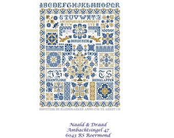 Jan Houtman 30 años de bordado