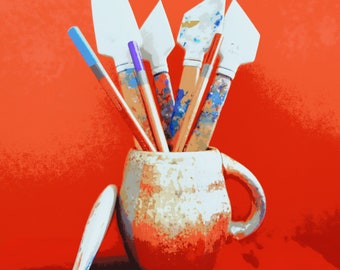 Art for Artists Our Favorite Tools poster print fine art photo, digital download