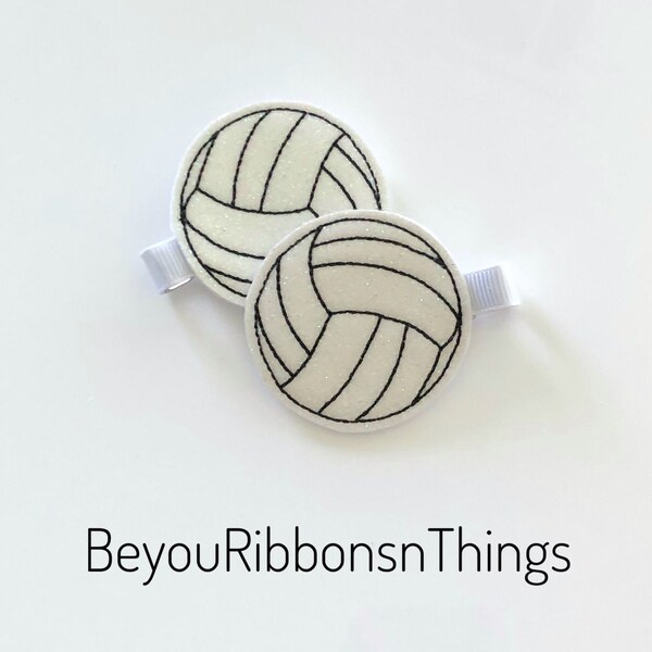 Sports Hair Clip Etsy