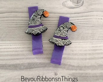 Witches Hat Hair Clips
