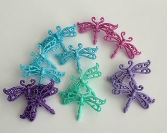 Dragonfly Buttons Shank Back - Embellishments