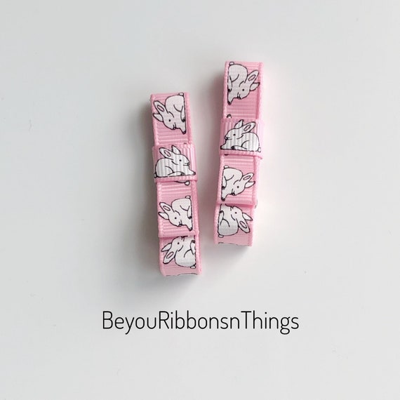 Bunny Barrettes - Baby Hair Clips Il_570xn