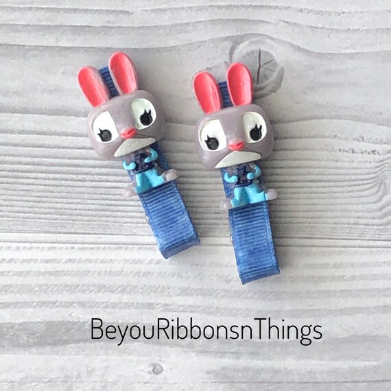 Bunny Hair Clips - Police Il_570xn