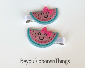 Watermelon Fruit Hair Clip