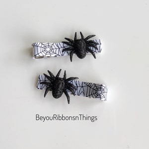 Spider Web Hair Clips