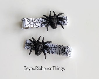 Spider Web Hair Clips