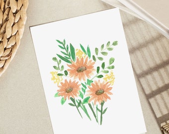 Printable Wall Art - Floral Wall Art - Instant Download