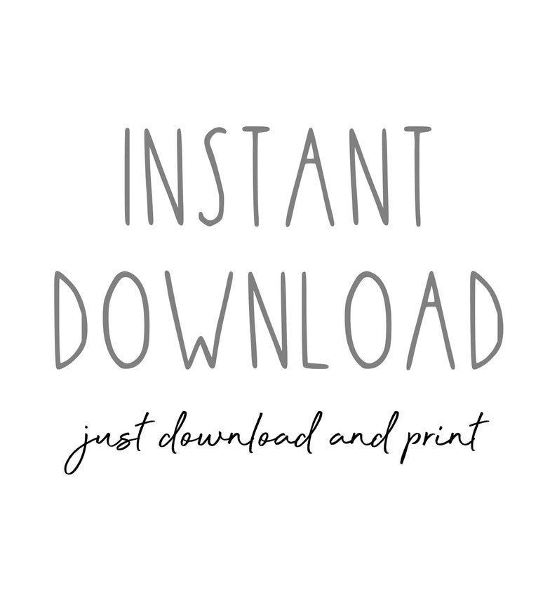 Printable Wall Art Abstract Mountain Print INSTANT Etsy