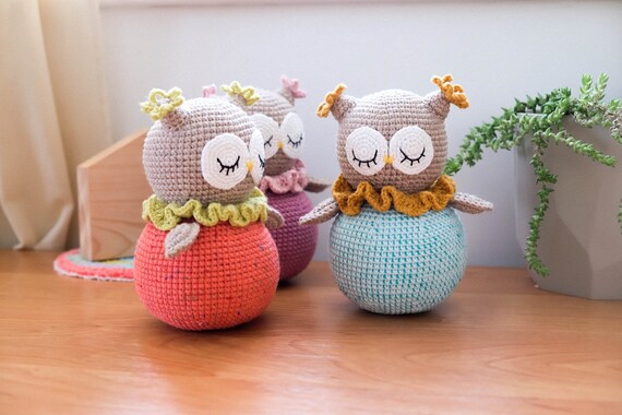 b soft roly poly owl