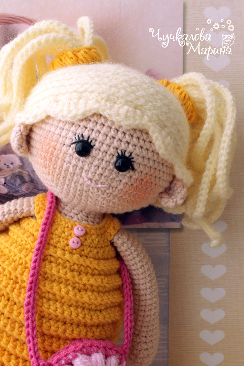 PATTERN Pamposhka doll Amigurumi Crochet Toy Pattern Etsy