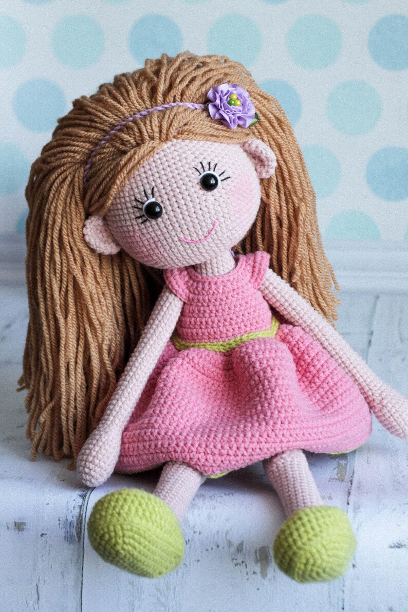 PATTERN Mirra the doll crochet doll pattern Etsy