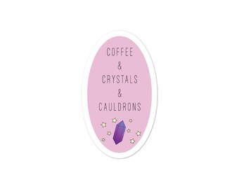 Vitamin C - Coffee, Crystals, and Coffee Sticker in Pink
