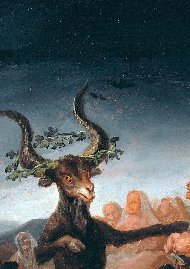 Картина гойи шабаш ведьм