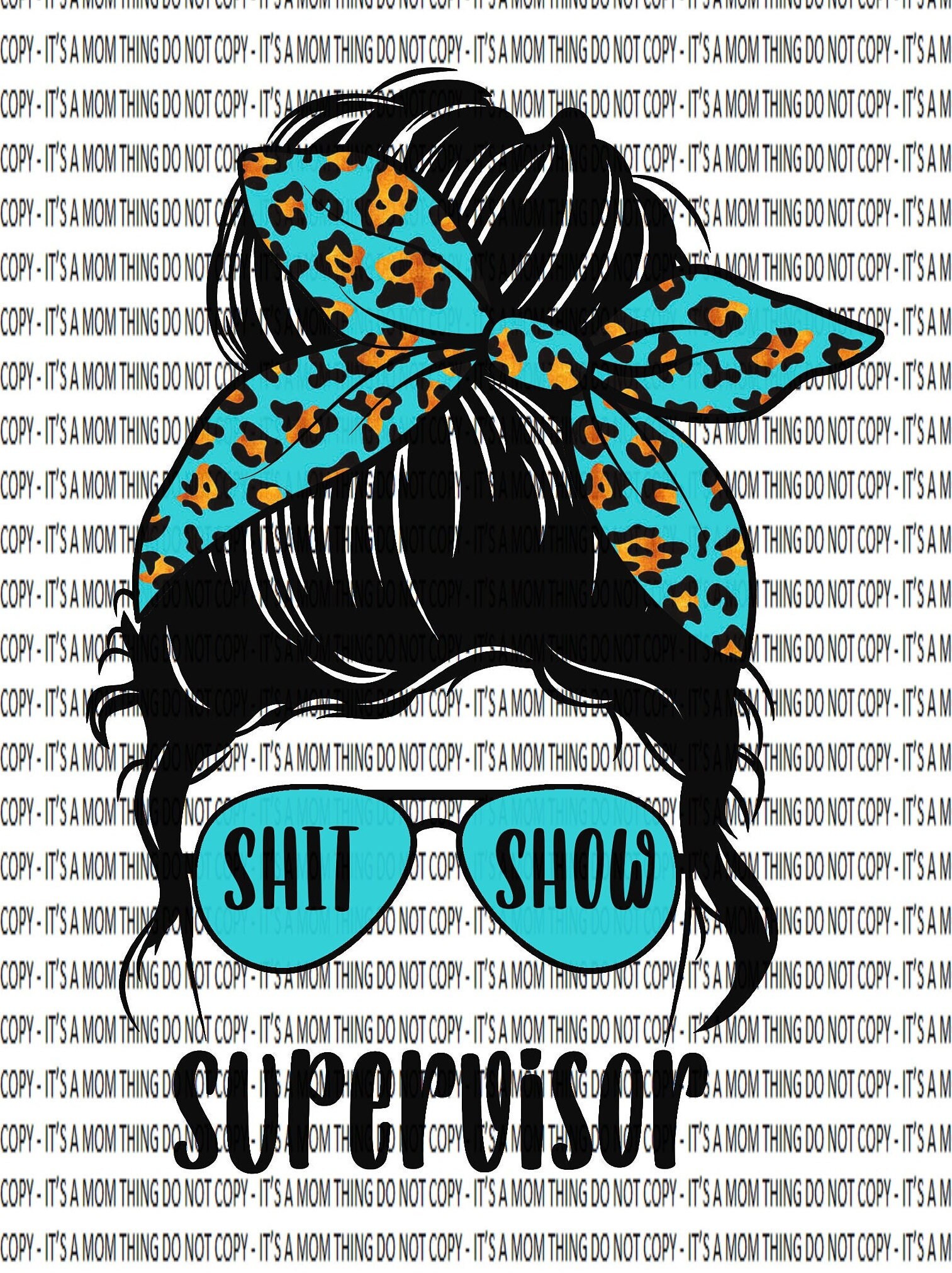 Shit Show Supervisor PNG Etsy Ireland