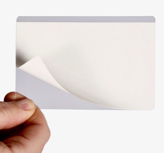 lamination card sleeve Advantus Vinyl ID Badge Holders The easy Credit Card Laminating Pouches (2