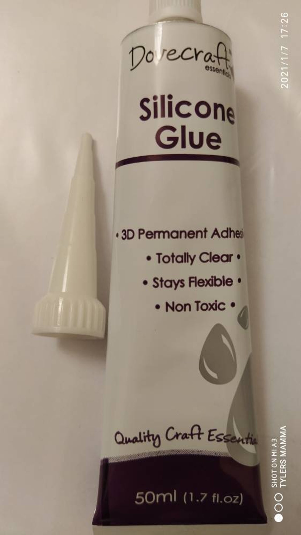 Silicone Glue 3D Permanent Adhesive Clear Stays Flexible Etsy