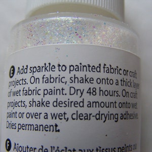 Glitter Ultra Fine Glamour Dust by DecoArt Gold or Crystal Add sparkle to Resin , painted fabric or craft projects Fairy Dust Card Making image 10