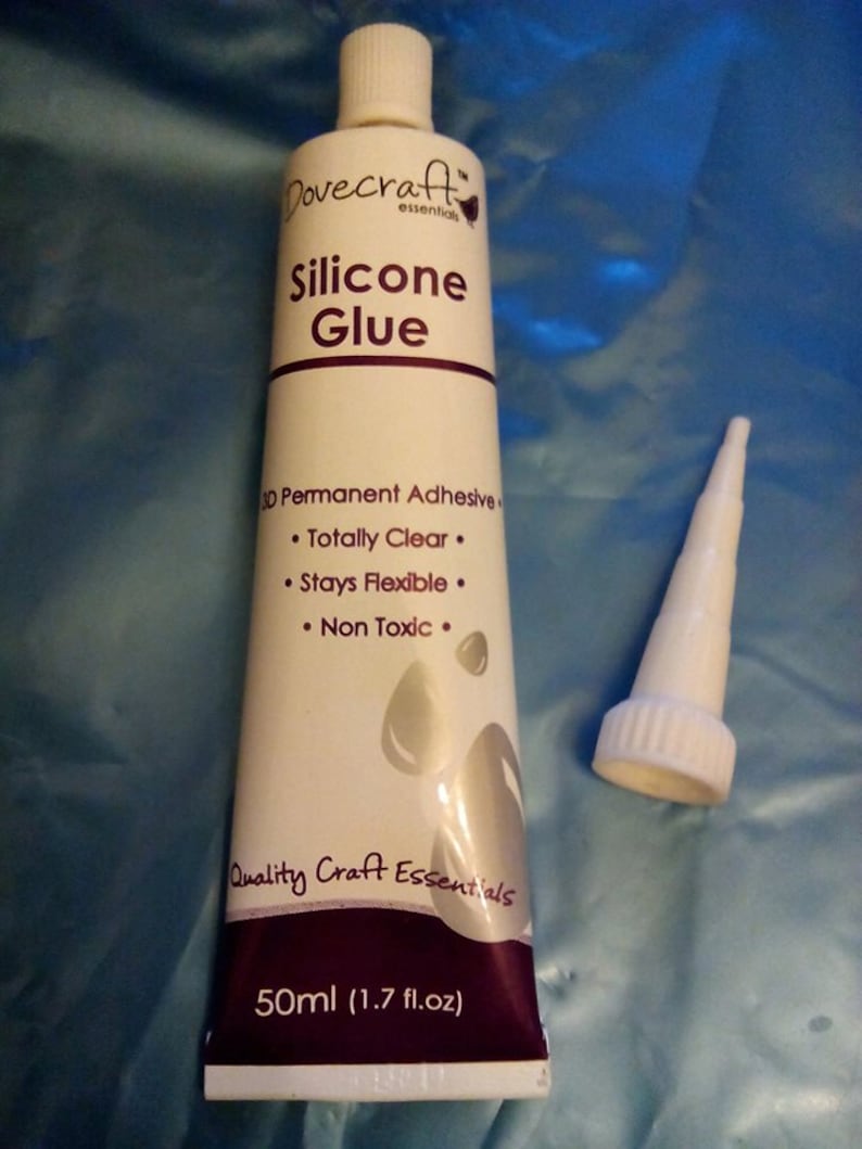 Silicone Glue 3D Permanent Adhesive Clear Stays Flexible Etsy