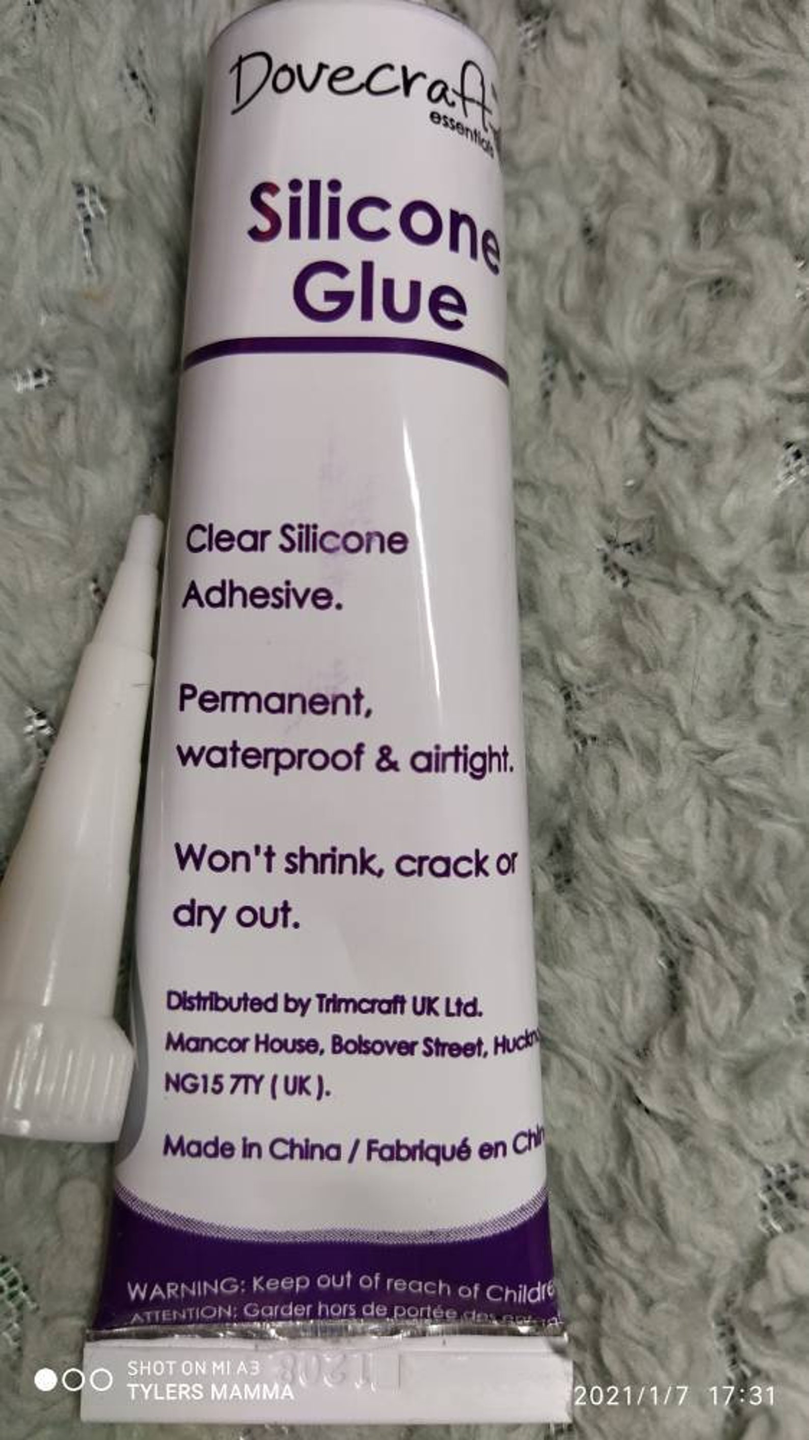 Silicone Glue 3D Permanent Adhesive Clear Stays Flexible Etsy