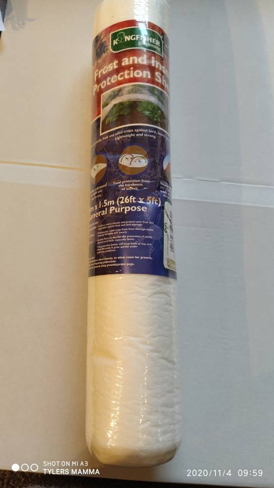 Plant Frost Protection Sheet Roll Fleece 8m X 1.5m Trees Etsy UK