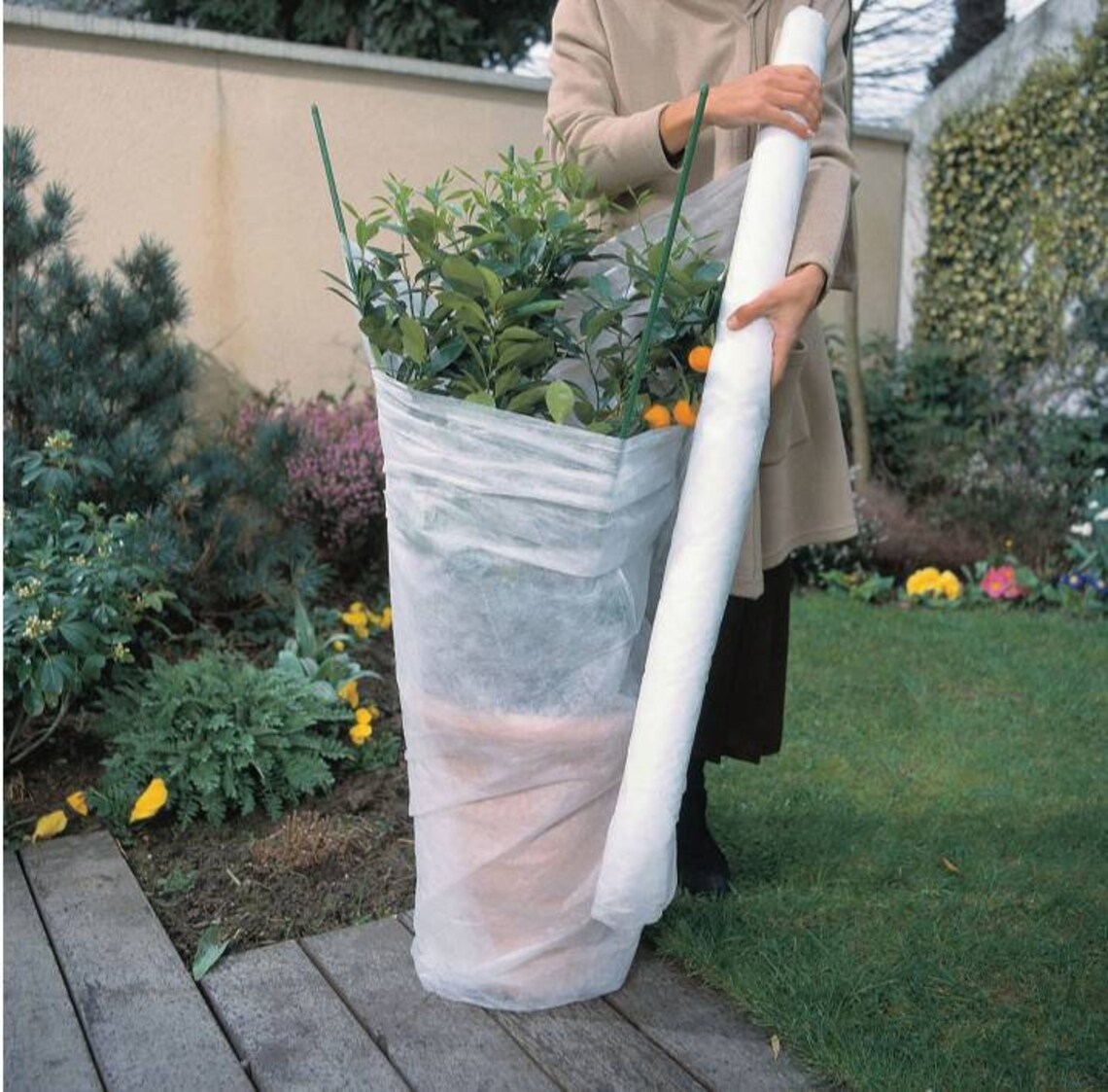 Plant Frost Protection Sheet Roll Fleece 8m X 1.5m Trees Etsy UK