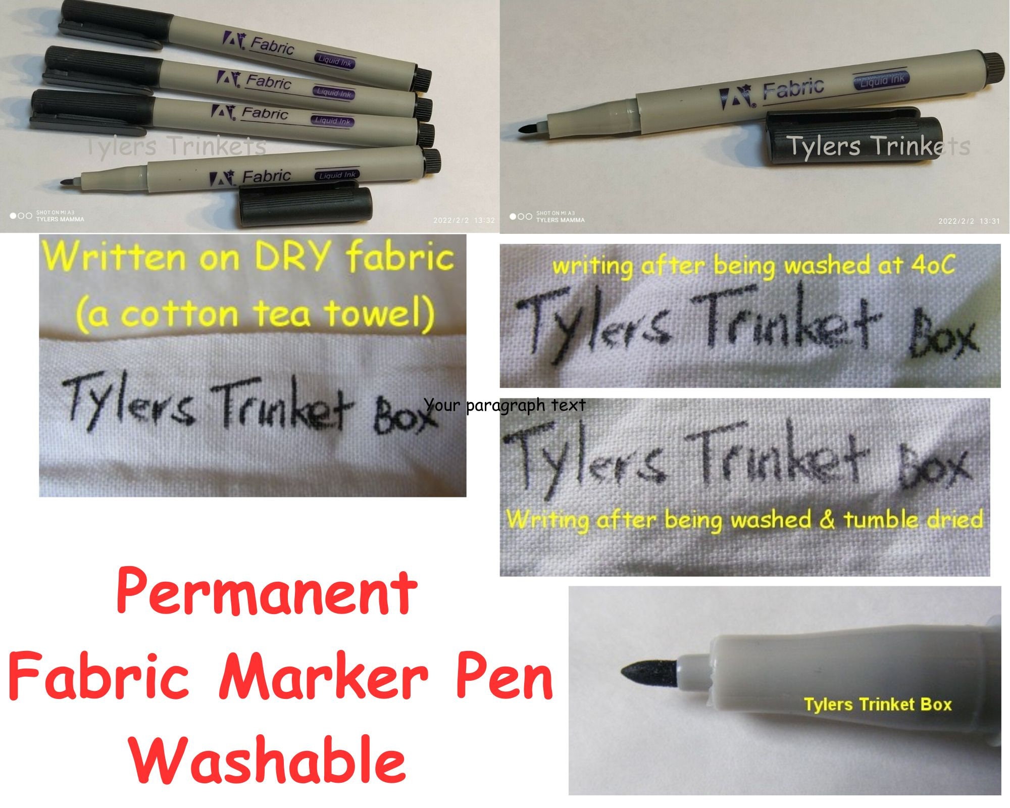 Madeira Magic Pen Vanishing Dual Ended Fabric Marker Pen