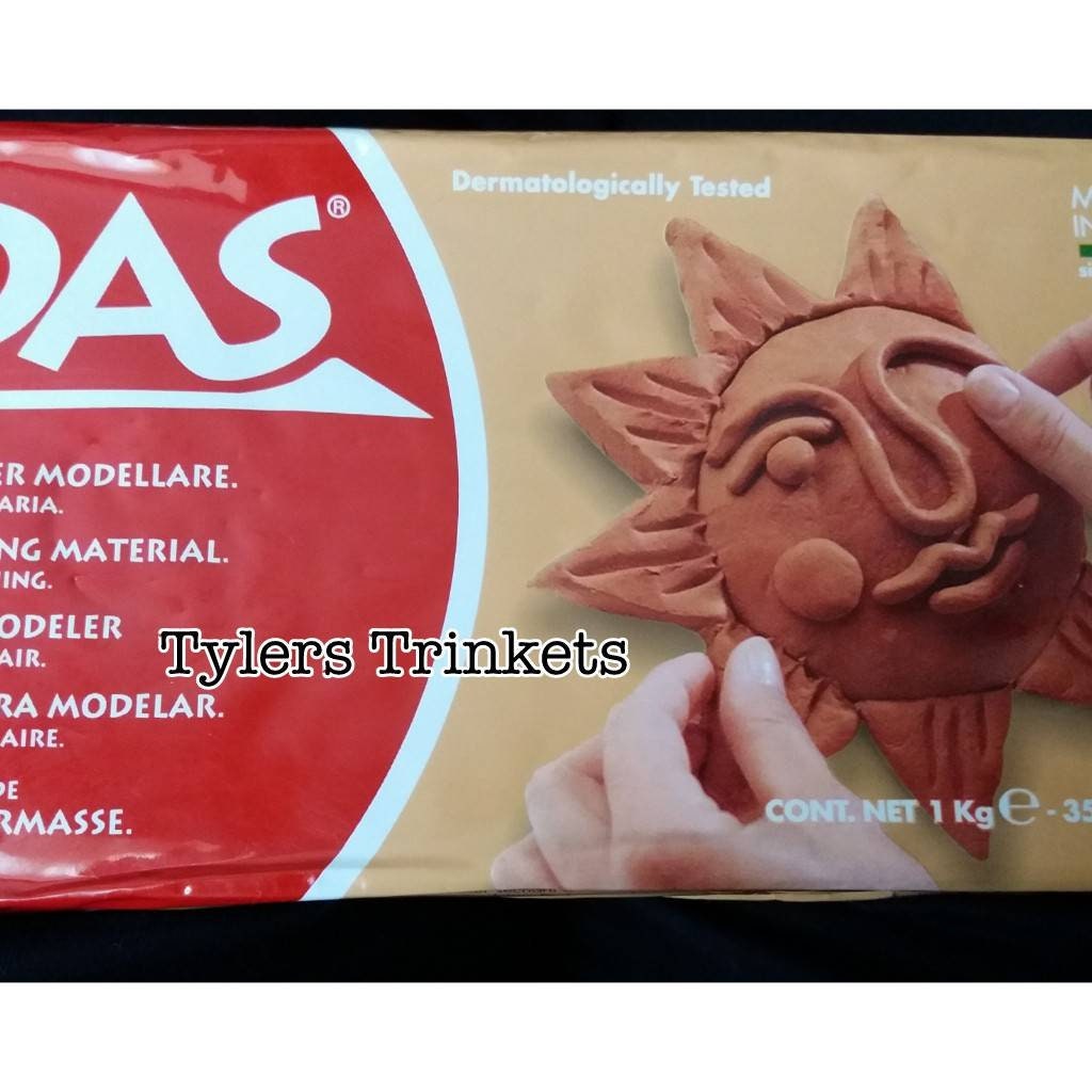 DAS Air Drying Clay - 1kg - Terracotta - Findel A & D