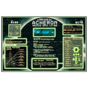 LV-426 - Alien/Aliens MORD KARTE