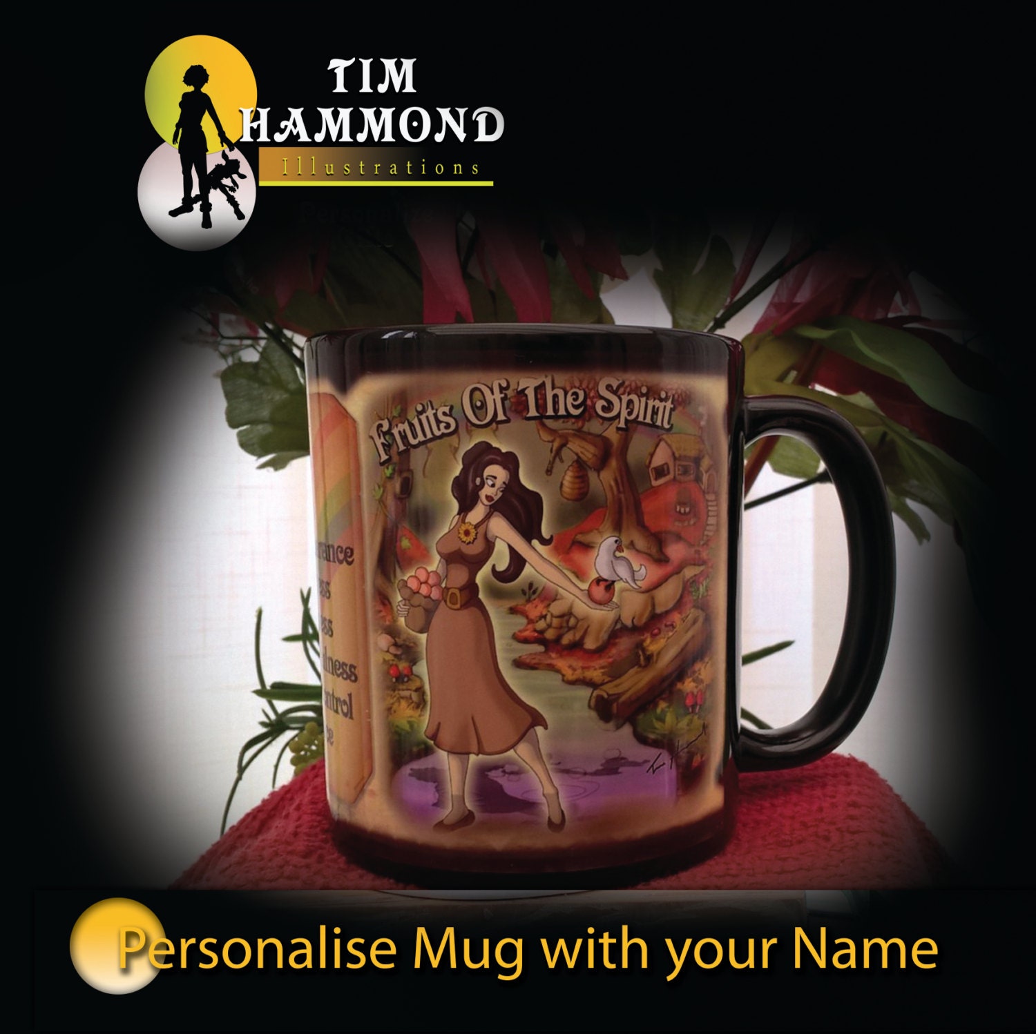 Fruits of the spirit mug Etsy