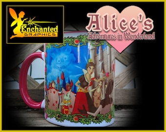 Caneca Alice no país das maravilhas