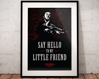 Scarface Tony Montana Al Pacino Chaque Chien A Sa Citation Etsy Scarface Tony Montana Al Pacino Chaque Chien A Sa Citation Etsy