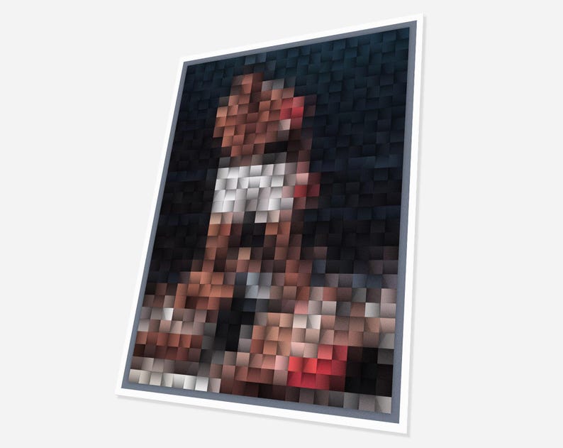 Muhammad Ali Poster, Sonny Liston Art Print, Boxing Wall, Cassius Clay