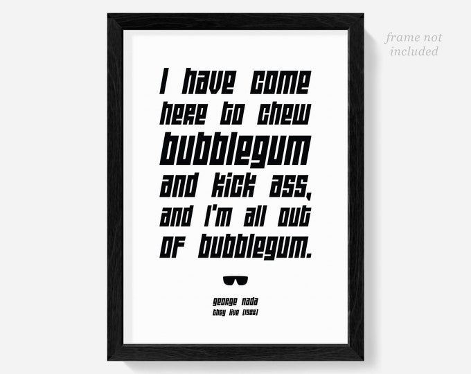 The Waterboy Quote Alligators Are Ornery Adam Sandler Art Etsy