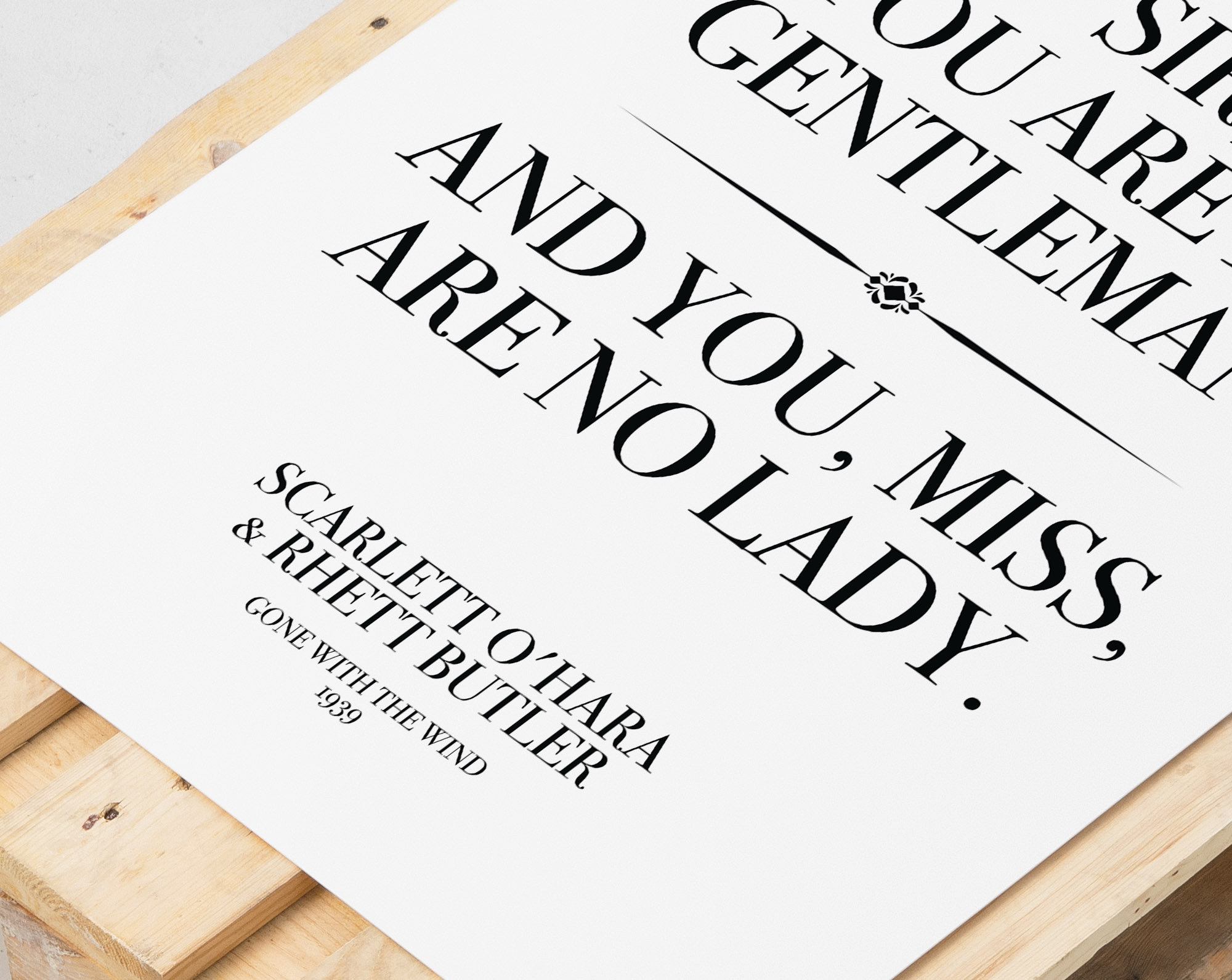 Gone With the Wind Quotes: Scarlett O'hara, O Hara, Rhett Butler, No  Gentleman, No Lady, Romantic, Print Poster Couples Gift Wall Art Iconic -  Etsy, image size:2000x1590