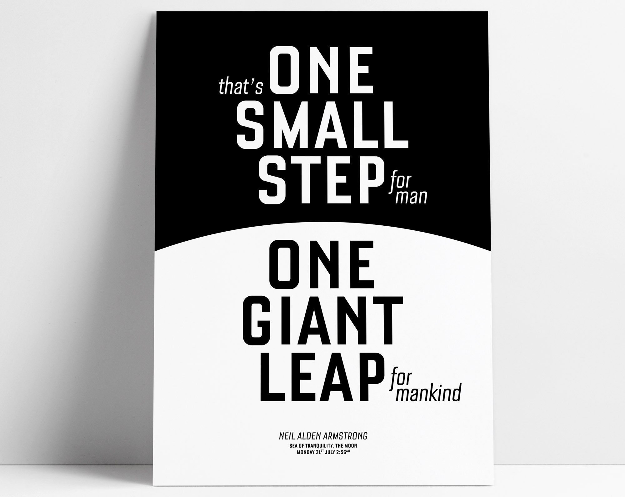 Moon Landing Quote Print: Neil Armstrong Apollo 11 Poster, NASA, Sea of  Tranquility, Moon, Astronaut, Landing, One Small Step, Space Quotes - Etsy  Ireland
