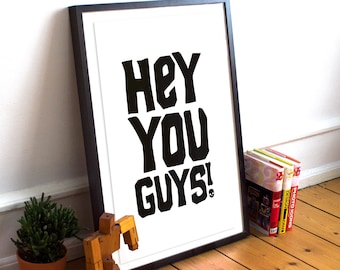 The Goonies Poster: Sloth Quote, 80s Movie Art