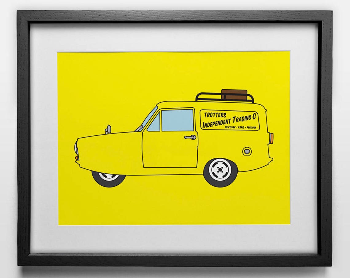 Only Fools and Horses Poster Trotters Independent Trading Co Etsy