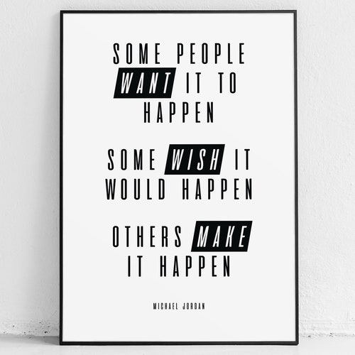 Lebron James Poster Wall Art Canvas Quotes Print Success Etsy