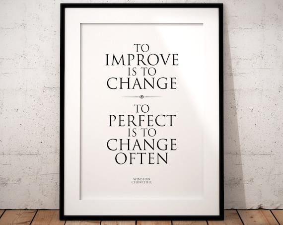 Winston Churchill quotes print, poster, historical, Prime Minister, British, classroom inspirational, signs