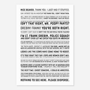 The Naked Gun Quote, Leslie Nielsen, Naked Gun, Funny Movie Quotes