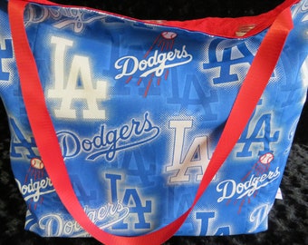 Los Angeles Dodgers Baseball reusable Grocery / Shopping Bag / Tote