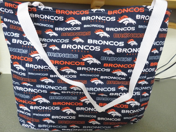 Go Green NEW 3 Denver Broncos Reusable Shopping Grocery Tote Gift Bags