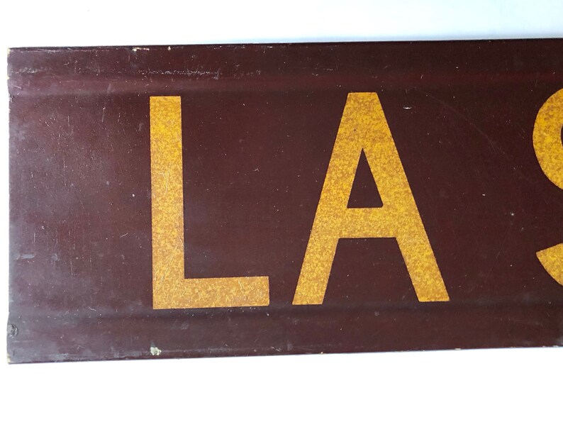 Lincoln Park, Chicago Street Signs Vintage La Salle Drive & North