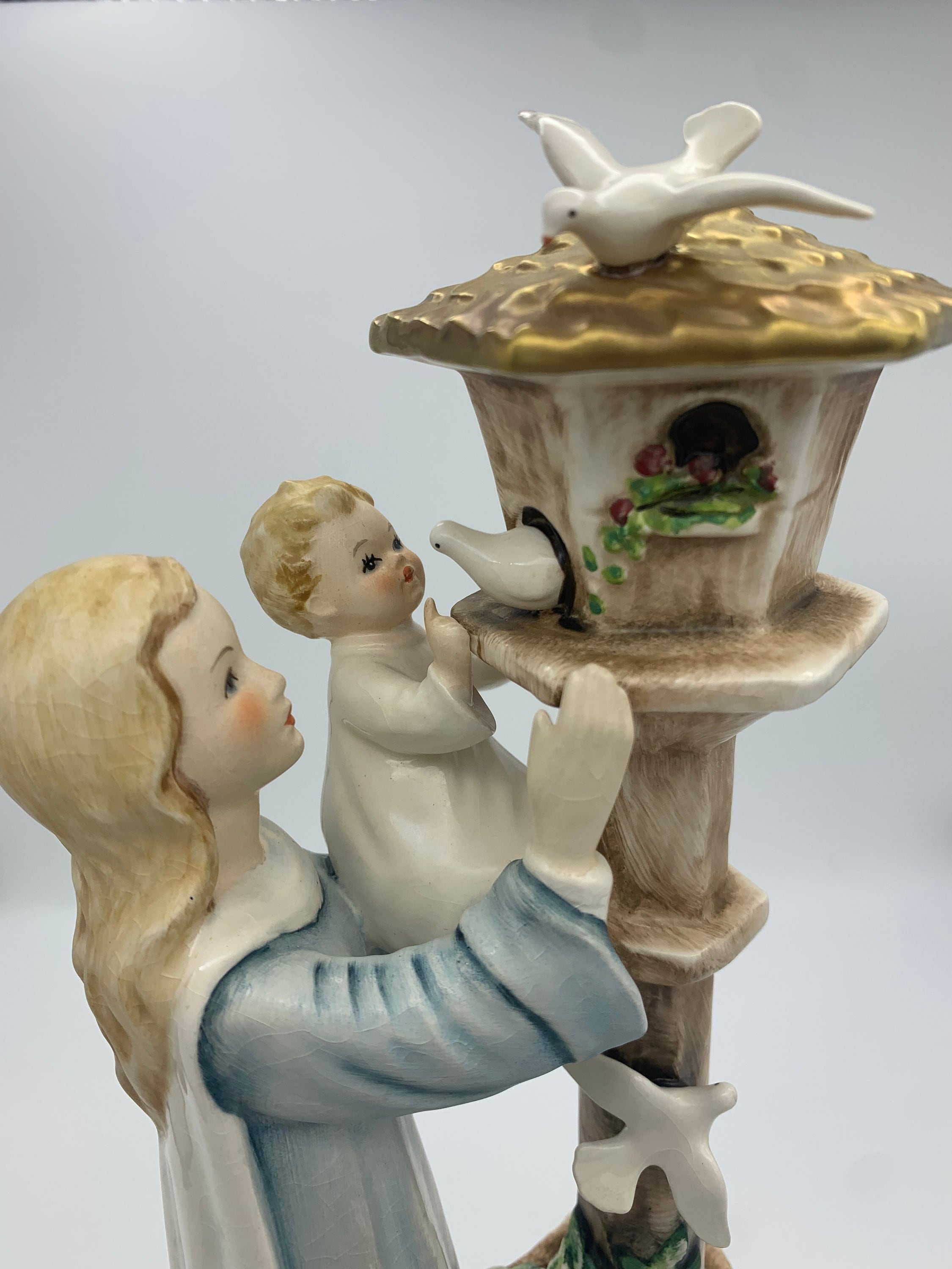 Figurine Goebel - Tourterelle Des Bois (Oiseau De L'année 2020) - Porcelaine - Neuf Sous Boîte
